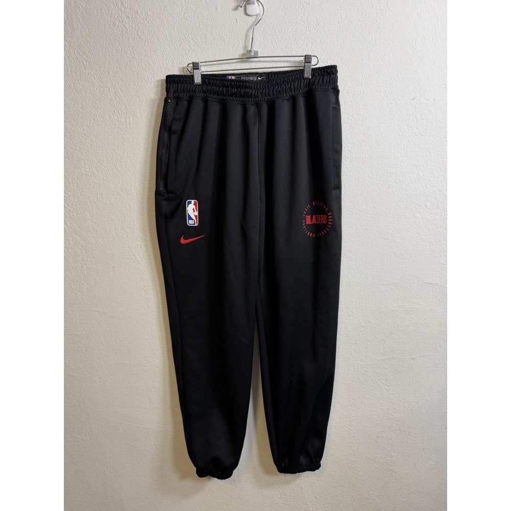Nike Pants Mens L Black NBA Portland Trail‎ Blazers Team Issued Sweatpants